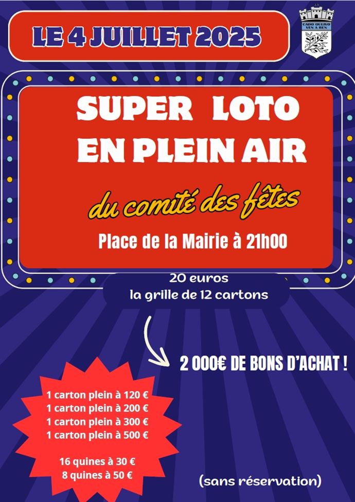 loto 4 juillet